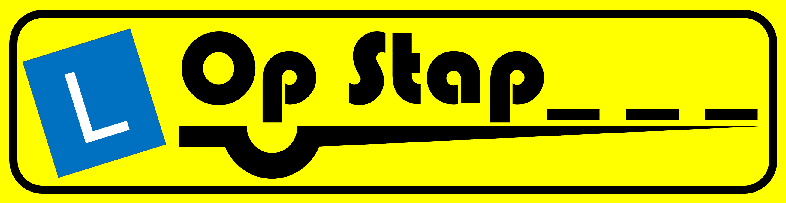 Rijschool Op Stap logo